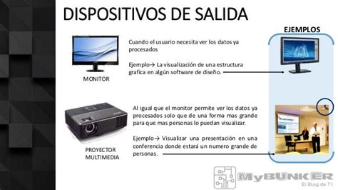 10 Ejemplos De Dispositivos De Salida De Una Computadora