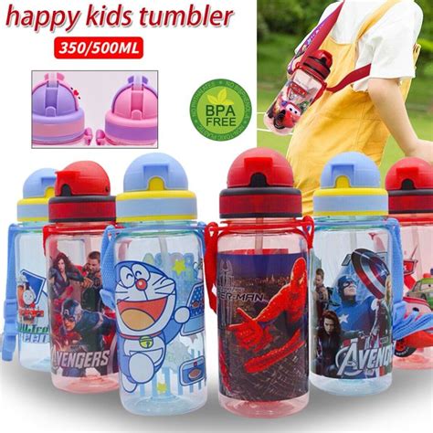 Tumbler With Straw For Kids ,Spiderman Tumbler For Kids ,Frozen Tumbler ...