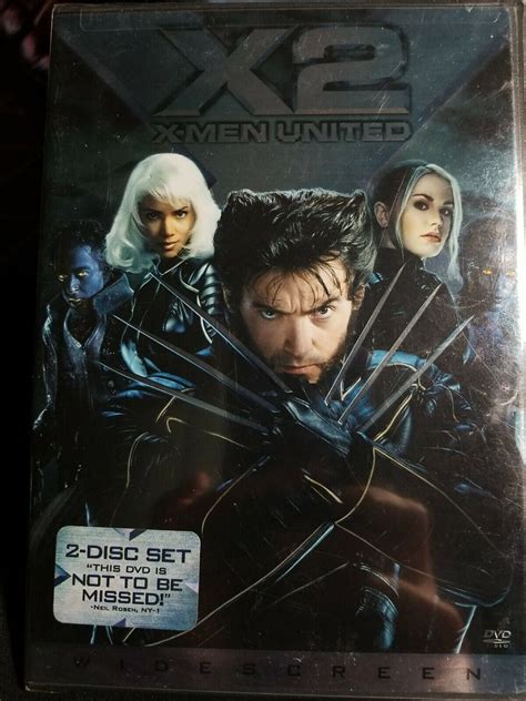 X2 X Men United Dvd 2003 2 Disc Set Widescreen Hugh Jackman New