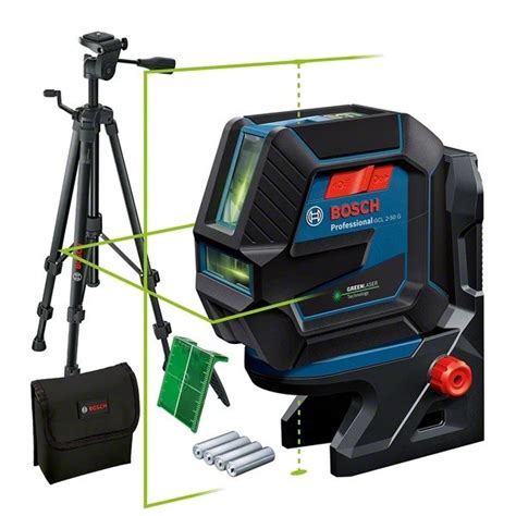 Nivel De Lineas Laser Combinados GCL 2 50G 2Lineas 2puntos Verde Con