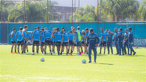 Você vai ficar chocado a programação do Grêmio para o início de semana