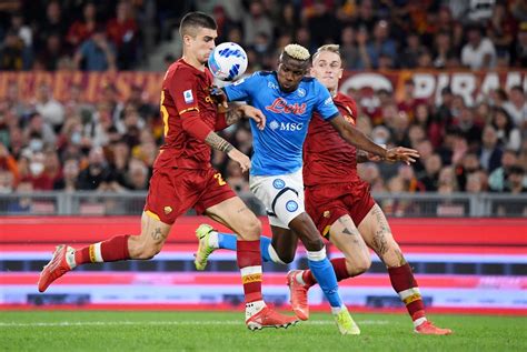 Hasil AS Roma Vs Napoli Di Pekan Kesembilan Liga Italia 2021 2022 Skor