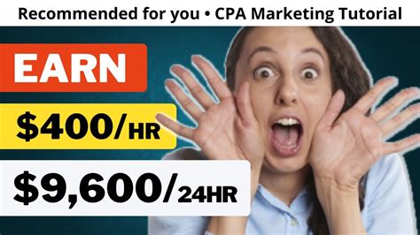 Tricky Way Hr Day Cpa Marketing Youtube