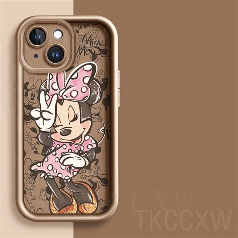 Playful And Cute Cartoon Mickey Minnie Phone Case For Huawei Nova