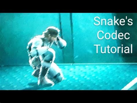 Snake S Codec Tutorial Smash Ultimate And Brawl Youtube