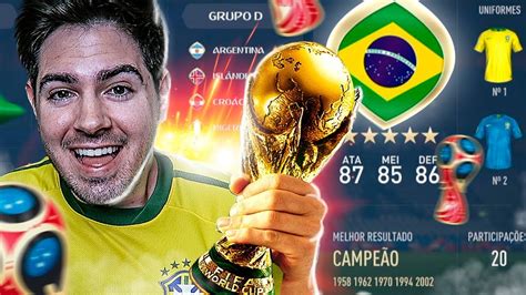 Rumo Ao Hexa Modo Fifa Copa Do Mundo Completo Youtube