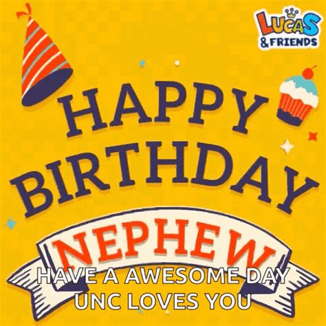 Happy Birthday Happy Birthday Nephew GIF - Happy birthday Happy ...