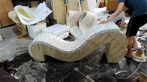 Production Process Of The M Shaped Tantra Love Chair A Handcrafted