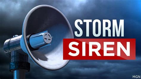 Outdoor Warning Sirens Protect Safety During Severe Weather Kfrm Radio 550 Am