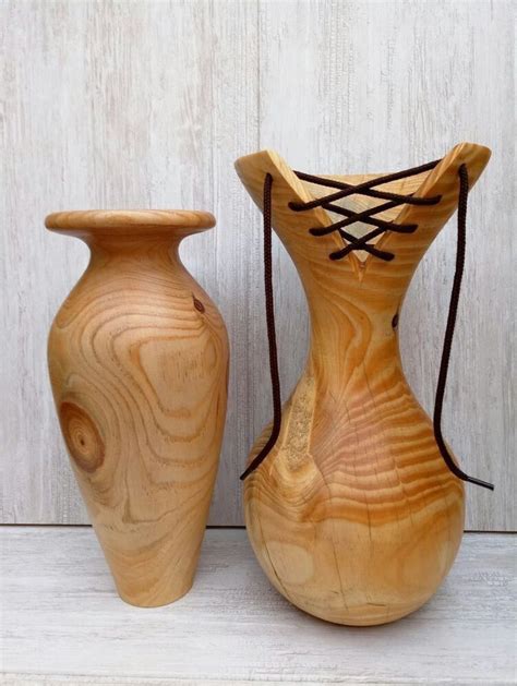 Threaded Wood Vase Wood Turning Projects Wood Lathe Wood Turning