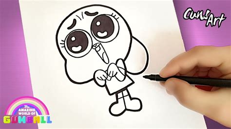 Como Dibujar A Anais De Gumball Paso A Paso How To Draw Anais From