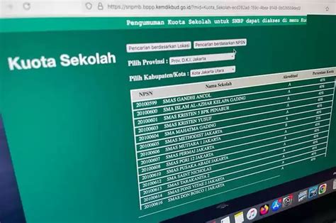 Cara Cek Siswa Eligible Snbp Lengkap Dengan Kuota Sekolahnya