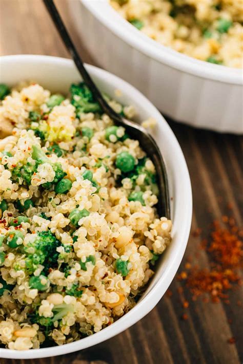 Warm Veggie Quinoa Salad (Vegan, GF) - The Veggie Chick