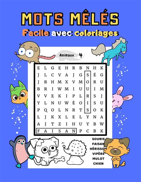 Buy Mots M L S Facile Avec Coloriages Mots M L S Enfant Ans