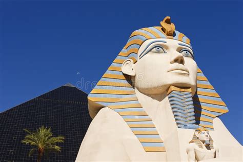 Sphinx Statue Luxor Hotel Las Vegas Editorial Stock Photo Image Of