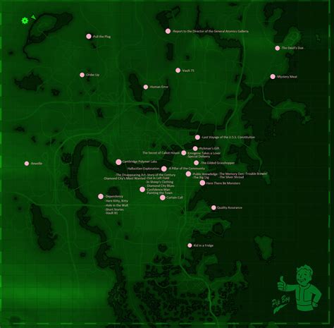 Fallout 4 Region Map