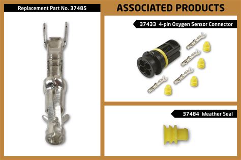 Connect Consumables 37433 4 Pin Electrical Oxygen Sensor Connector Kit To Suit Mercedes Benz