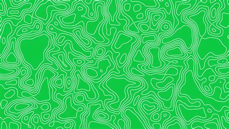 Green Topographic Live Wallpaper