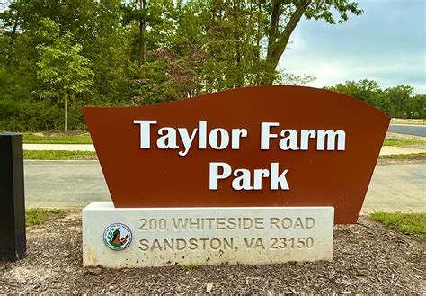 Taylor Farm Park Sign - Been There Done That with Kids