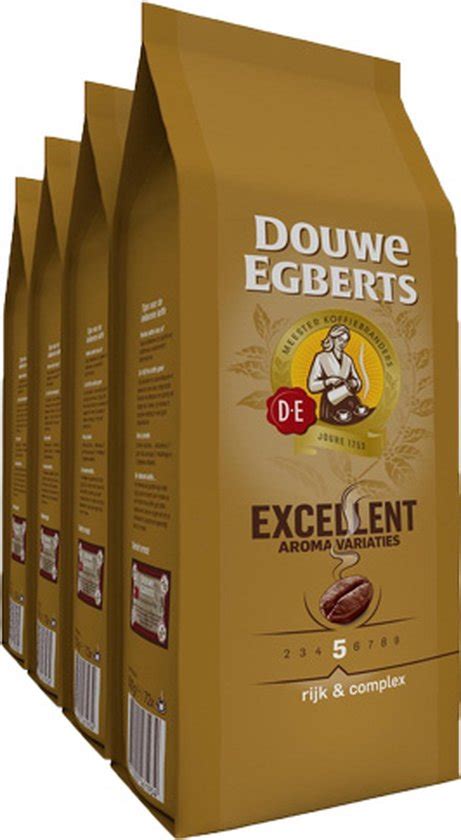 Douwe Egberts Excellent Gold Koffiebonen Intensiteit X