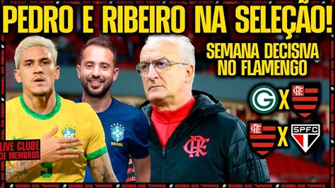 PEDRO E ER7 NA SELEÇÃO SEMANA DECISIVA NO FLAMENGO DEBATE GOIÁS X