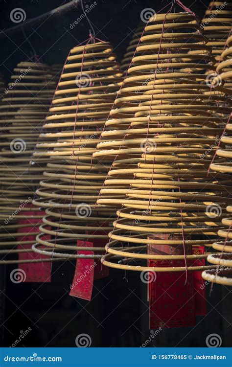 Burning Incense In Baiji Monastery Known As Hundred Chicken Temple