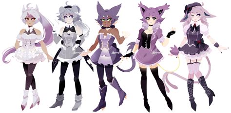 Pokemon Gijinka Adopts [CLOSED] by eeluminighty on DeviantArt