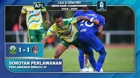 Sorotan Perlawanan Imigresen Fc Lwn Armed Forces Fc Youtube