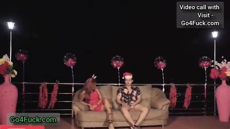 Christmas Celebration Hot Couple Love