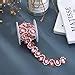 Amazon Rytenz Yard Rhinestone Trim Pink Crystal Close Chain