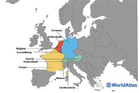 Western European Countries - WorldAtlas