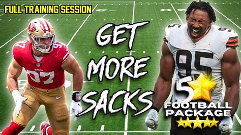 Rush Drills That Will Get You MORE SACKS Full Coaching Session YouTube