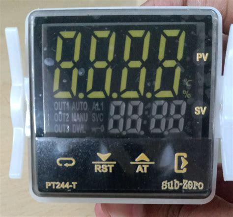 Pt 244 T W2c34 Sub Zero Make Pt 244 T Pid Temperature Controller Id