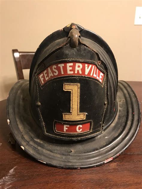 Vintage 1955 56 Cairns And Brother Aluminum Senator” Fire Helmet Circa