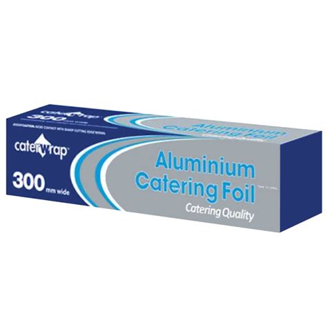 Catering Aluminium Tin Foil 75 Meter Roll 30cm Caterwrap Professional