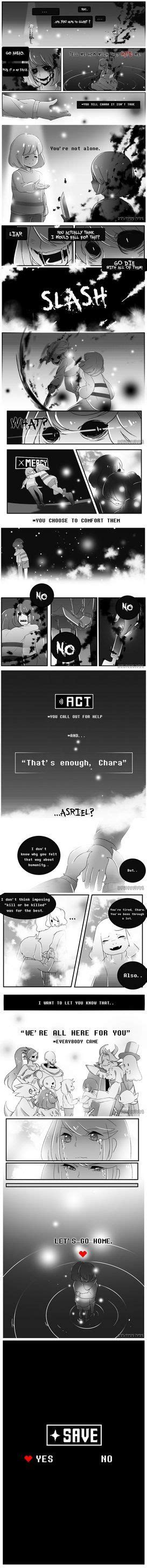 Undertale Comic : SAVE CHARA by maricaripan.deviantart.com on ...