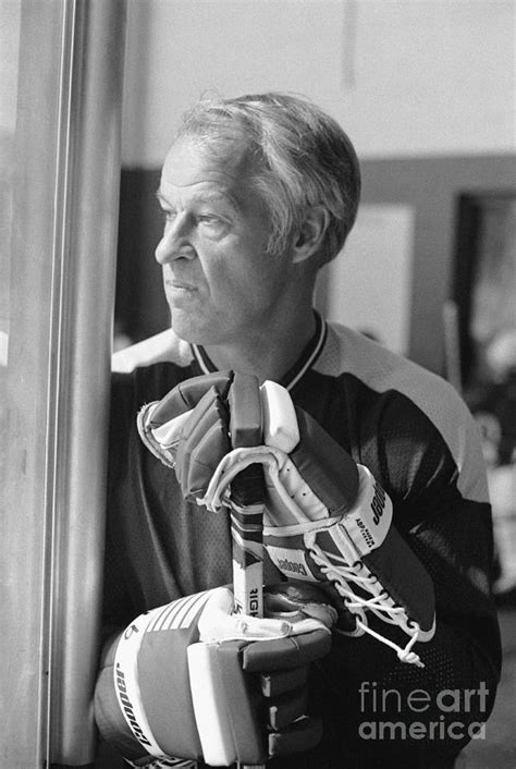 Ice Hockey Player Gordie Howe Photograph by Bettmann | Fine Art America