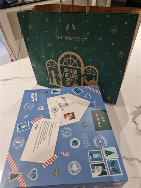 Body Shop Box Of Wishes Advent Calendar Beauty Personal Care Bath