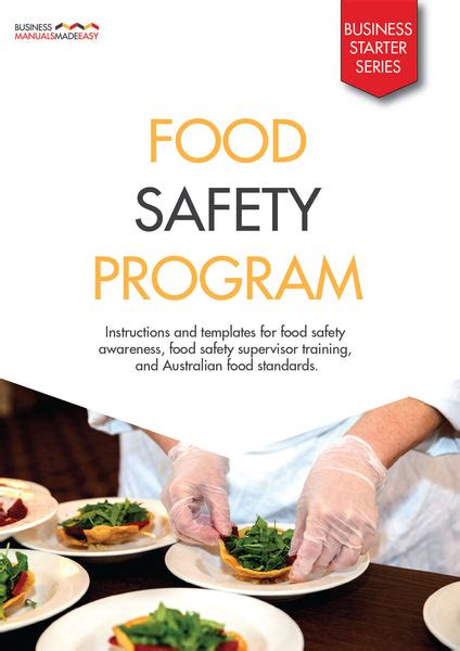 Food Safety Program Manual Business Manuals Made Easy