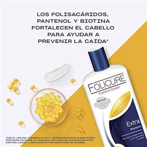 Pack Folicur Extra Shampoo Control Ca Da Con Biotina Crecimiento