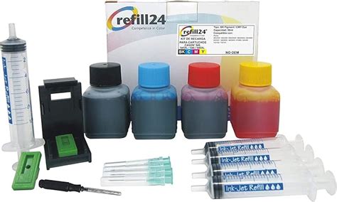 refill24 Nachfüllset Nachfülltinte 200 ml kompatibel für