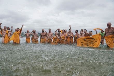 Nude Swimmers Participate Sydney Skinny Ocean Editorial Stock Photo