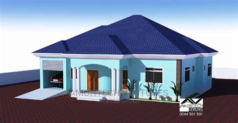 Bedroom Modern Building Plan X Feet In Ashaiman Munil Trade