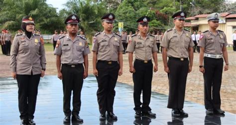 Puluhan Anggota Polres Beltim Naik Pangkat Inpost Id