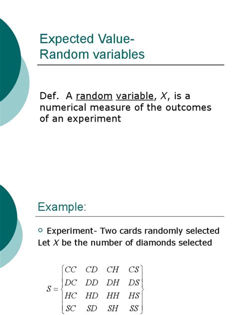 expected valuenew  expected  probability