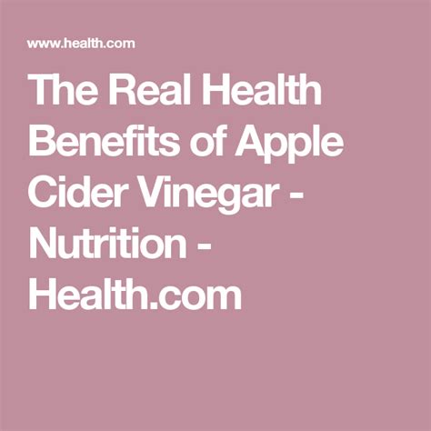 Apple Cider Vinegar Health Benefits And Risks Apple Cider Vinegar Health Benefits Apple Cider