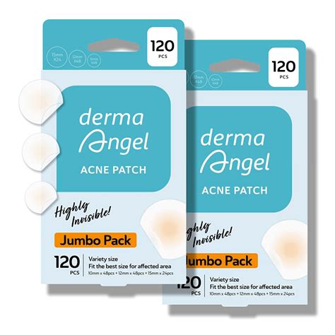 amazoncom derma angel ultra invisible acne patches  face pimple