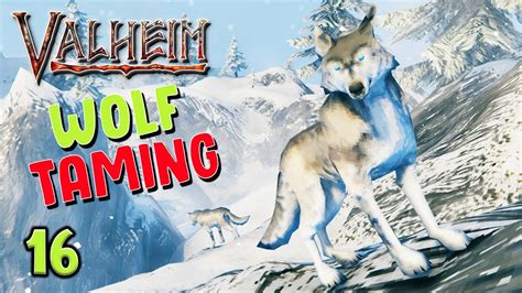 Taming Wolves For Puppies Valheim Gameplay Solo Part 16 Youtube