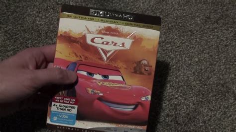 Disney Pixar S Cars 4K Ultra HD Blu Ray Unboxing YouTube