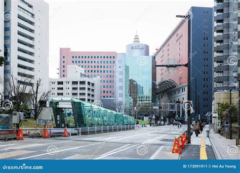 17 Jan 2020 Fukuoka Kyushu Japan Daytime The Commercial And